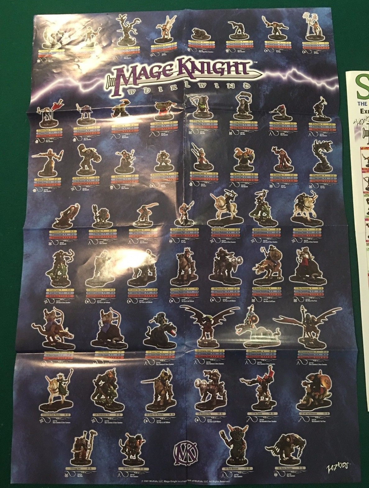 mage knight sorcery checklist clipart